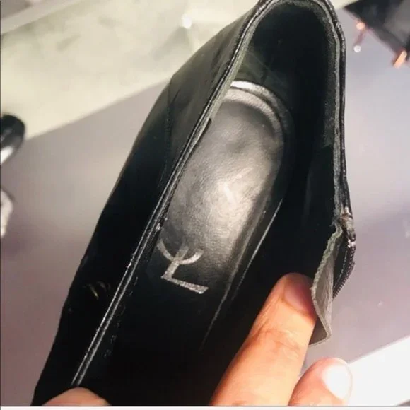 Yves Saint Laurent Eel Skin YSL Stiletto Booties 8 38 - Picture 14 of 17